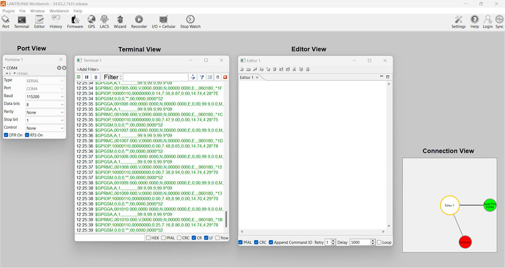 Workbench UI