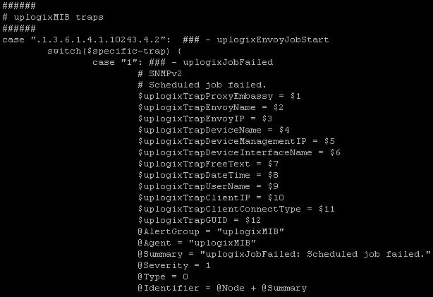 Lantronix Control Center SNMP Settings