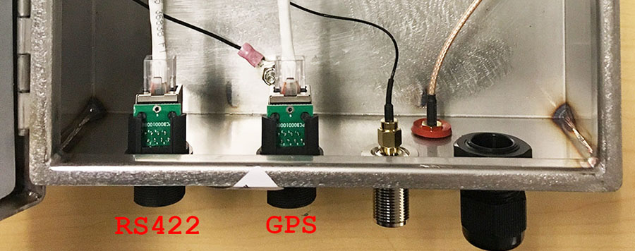 Connect Iridium and GPS ports