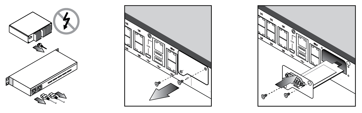 DB-9 serial module diagram