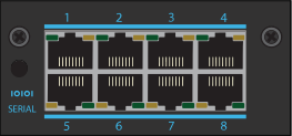 LM83X 8 Port Serial Card