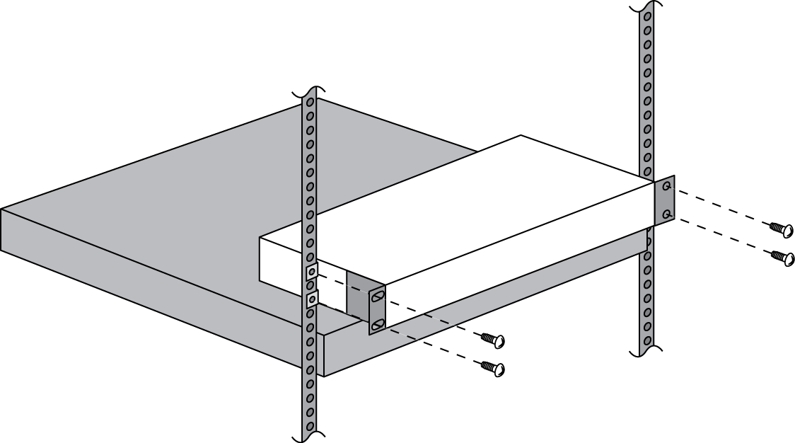 Lantronix 5000 Rack Brackets