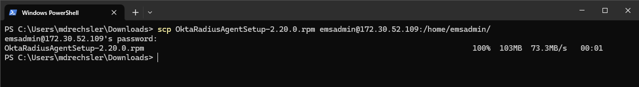 2FA with Okta CLI example