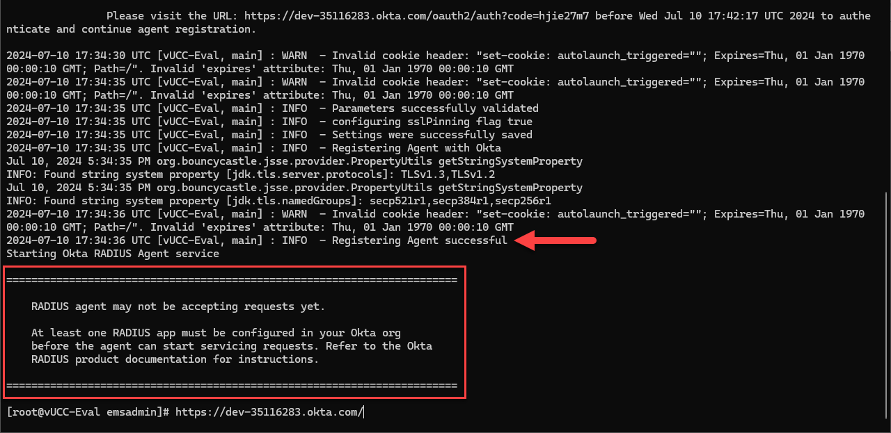 2FA with Okta CLI example