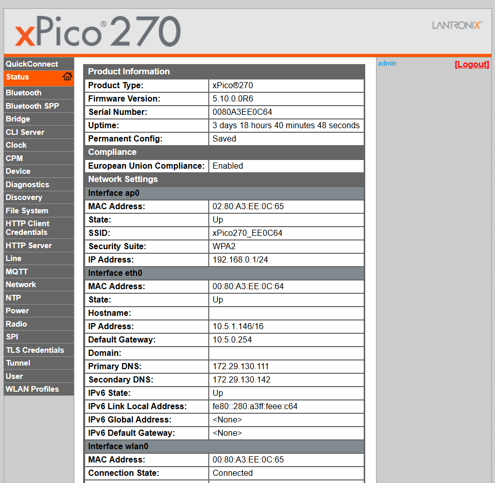 Web Manager default UI
