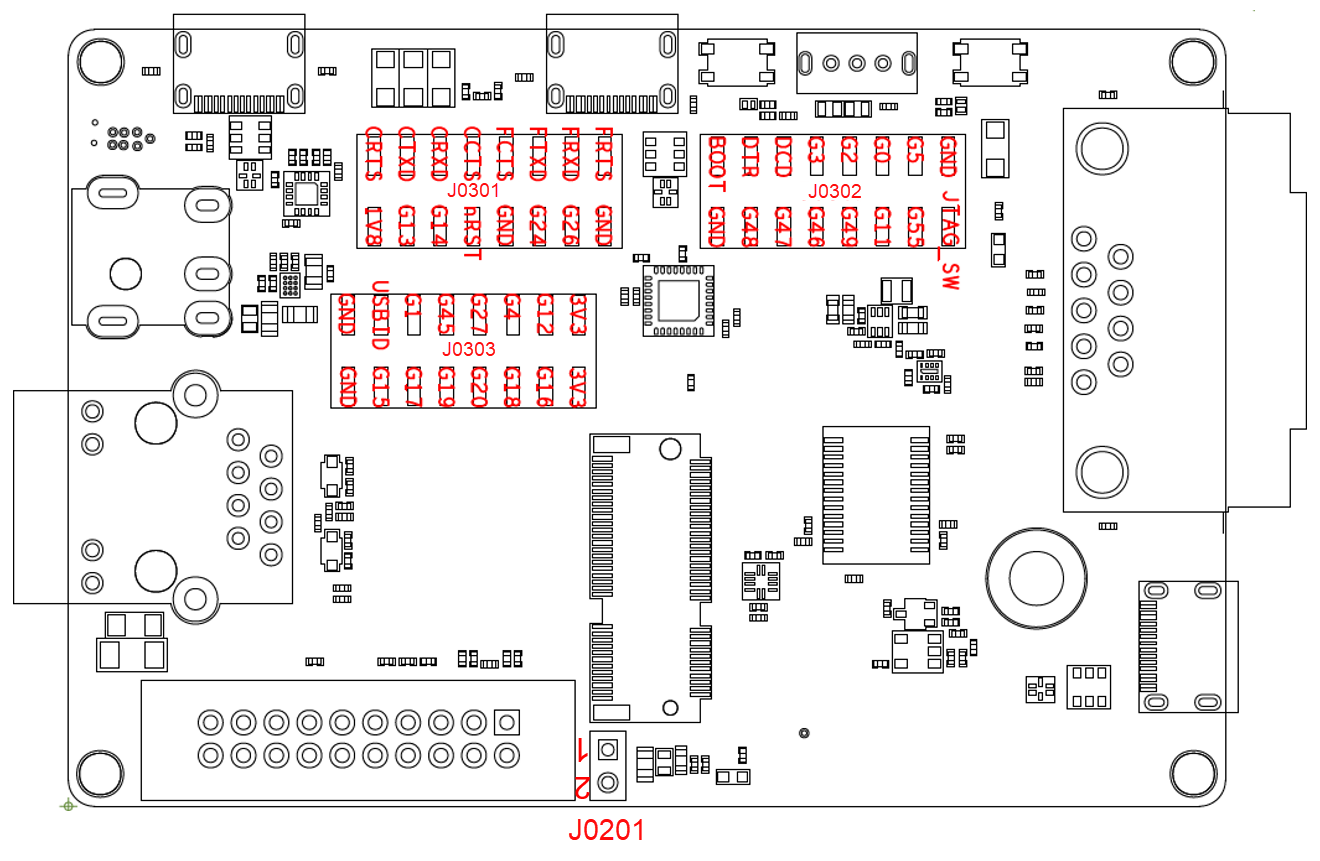 xPico 600 EVB Test Points